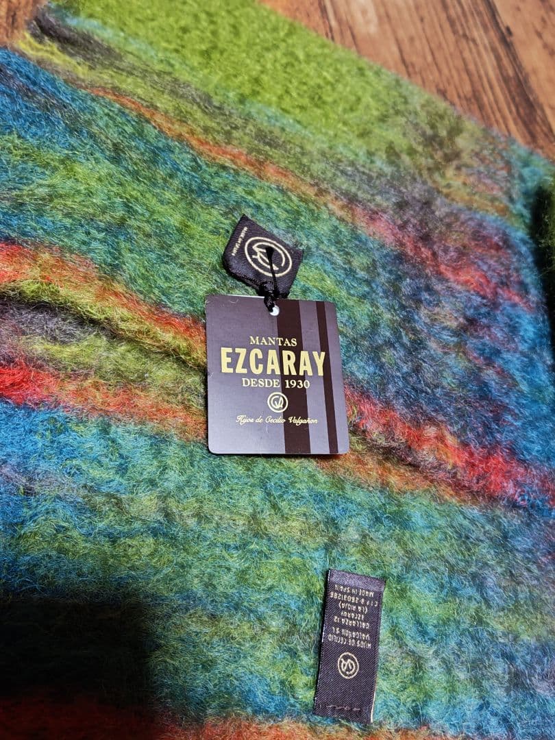 MANTS EZCARAY モヘヤ　マフラー　ストール