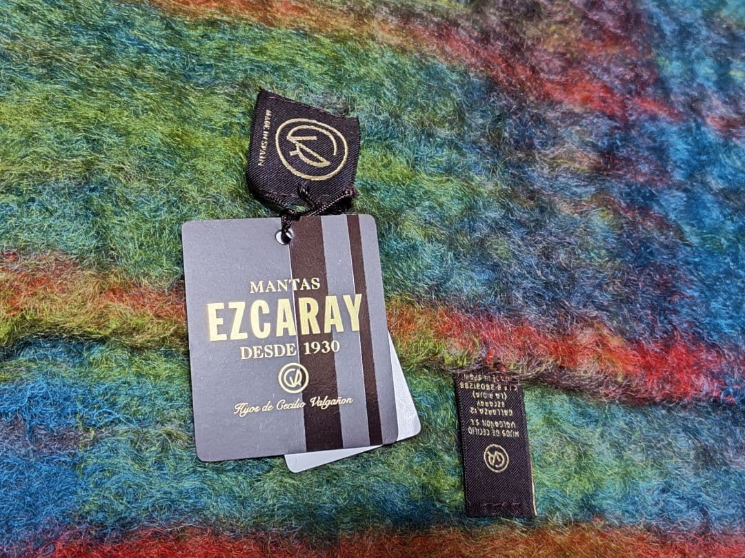 MANTS EZCARAY モヘヤ　マフラー　ストール