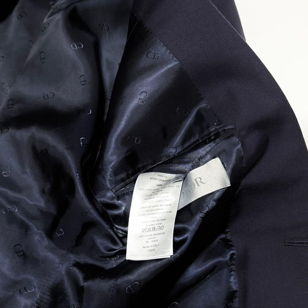 近年モデル　DIOR ディオール　無地ネイビースーツ　48 メンズ
