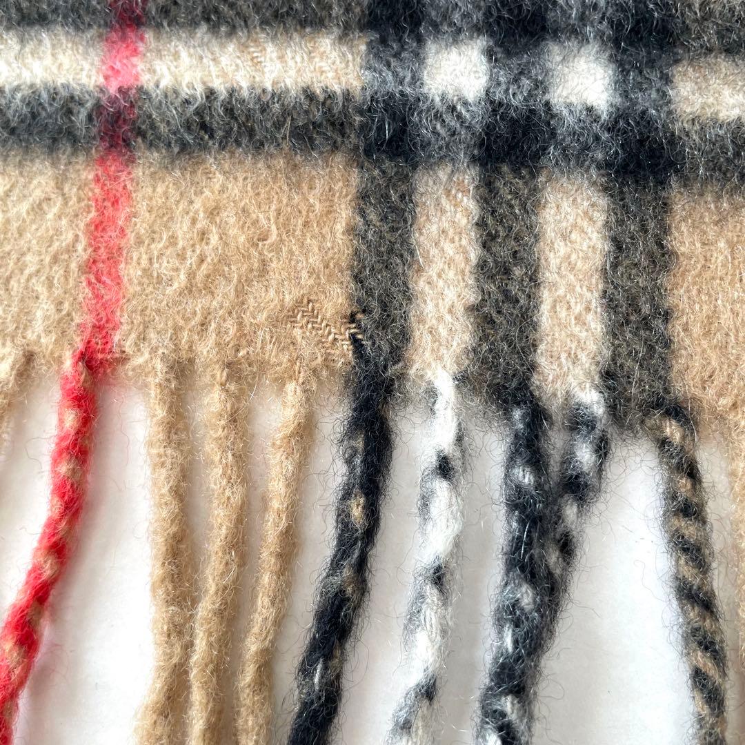 Burberrysバーバリー　マフラー　カシミア100% 男女　ノバチェック