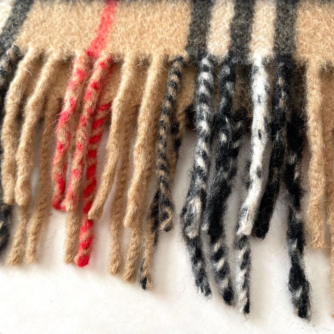 Burberrysバーバリー　マフラー　カシミア100% 男女　ノバチェック