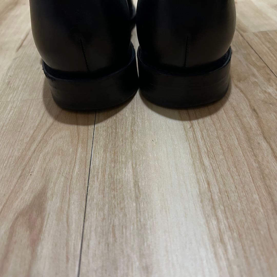 【美品】【Paraboot】シングルモンクストラップ　ブラック