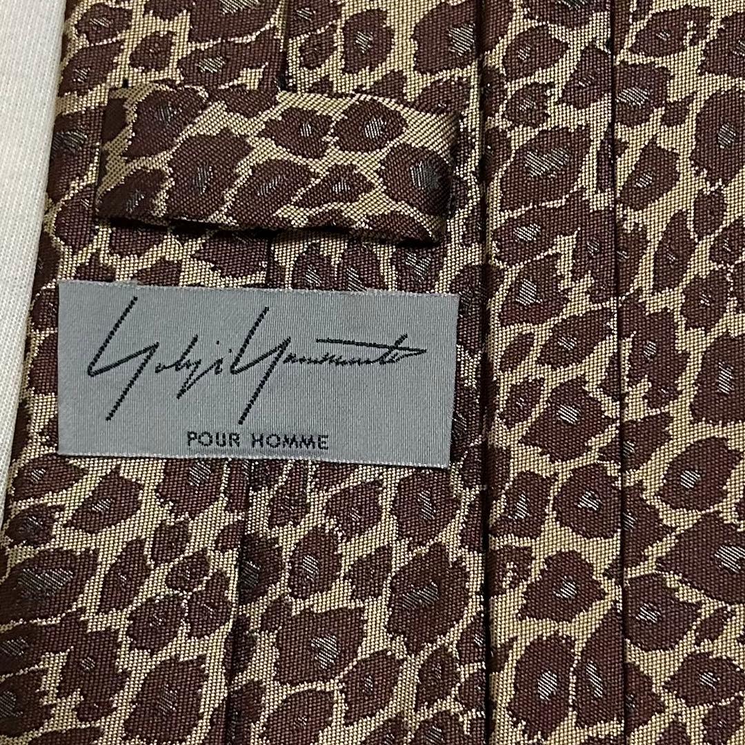 p*1様 13AW Yohji Yamamoto HOMME レオパードシルクネ