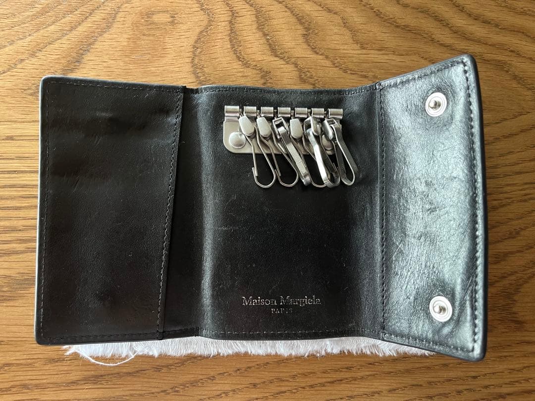【最終】Maison Margiela ブラックキーケース（付属品アリ）