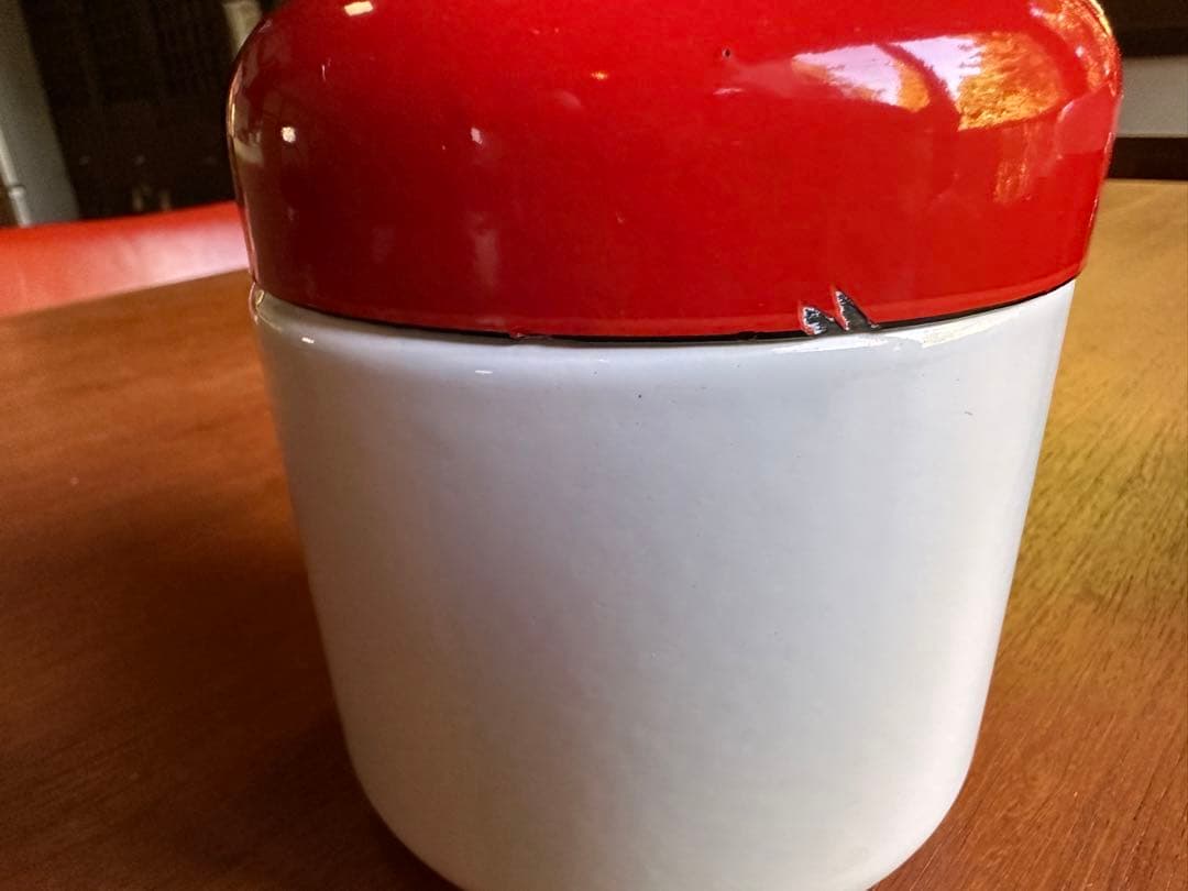 Arabia Finel アラビア ビンテージ　琺瑯　ジャー　カイフランク