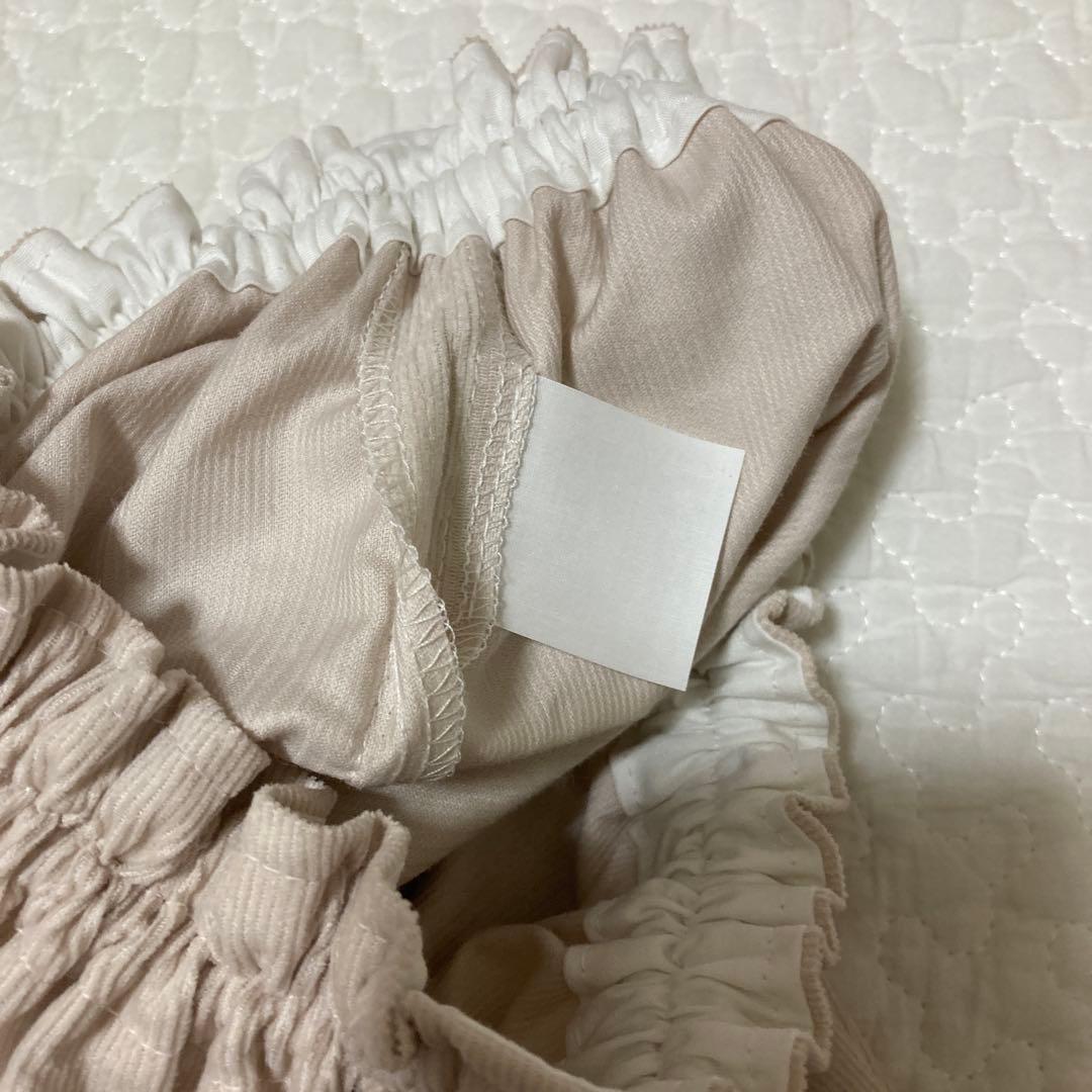 コーデュロイ　セットアップ　ハンドメイド