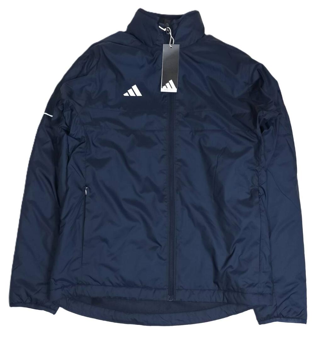 24,200円　アディダス　冬用　中綿　ウォーマー上下　IK6100　紺　XL