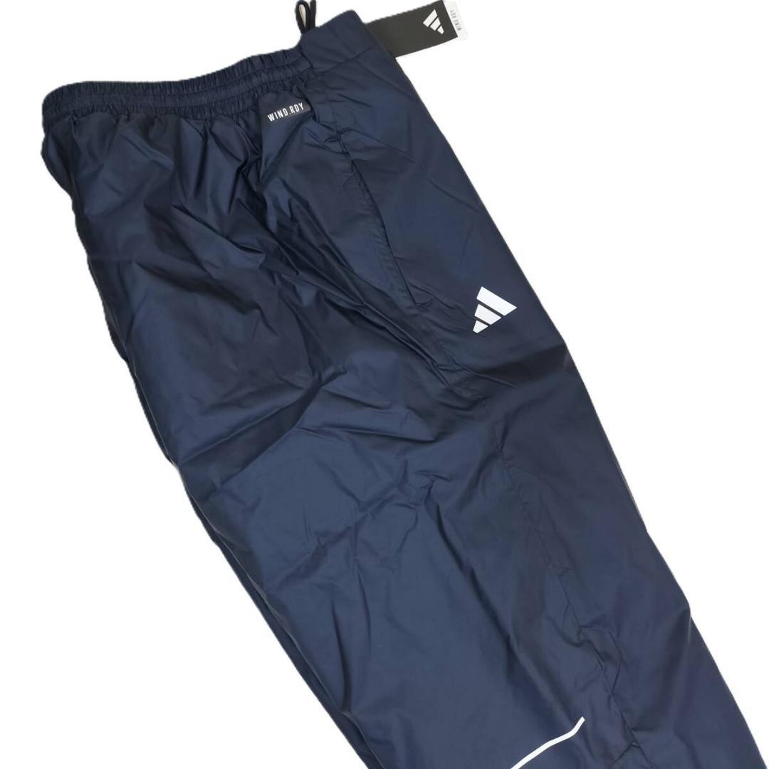 24,200円　アディダス　冬用　中綿　ウォーマー上下　IK6100　紺　XL