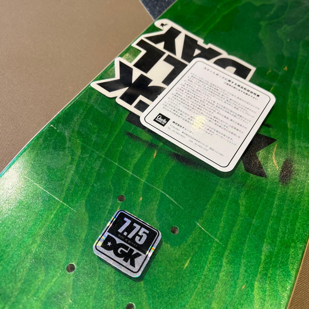 Reic.　テープ無し　DGK ハロルド・ハンター デッキ　7.75インチ