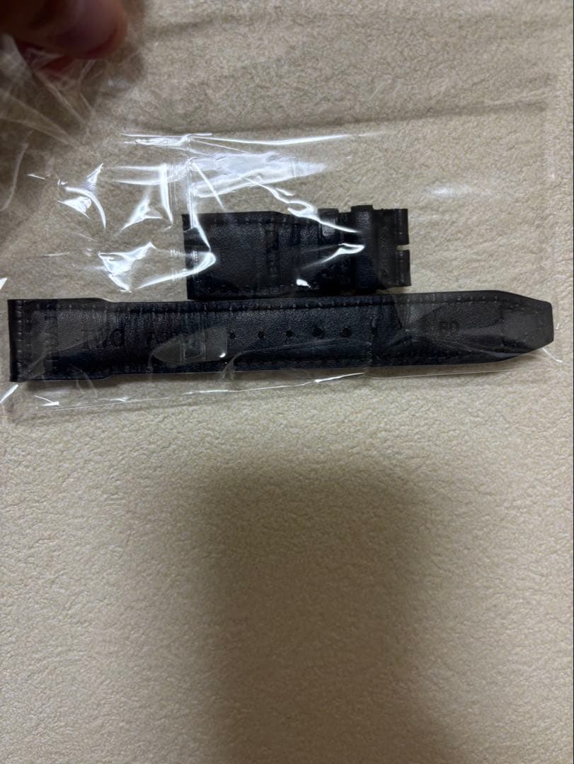 IWC ブラックレザーベルト 標準サイズ 箱付き