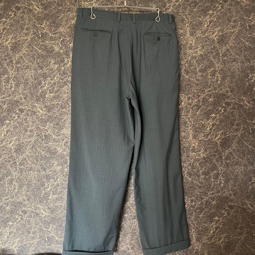 90s Giorgio Armani ストライプスラックス