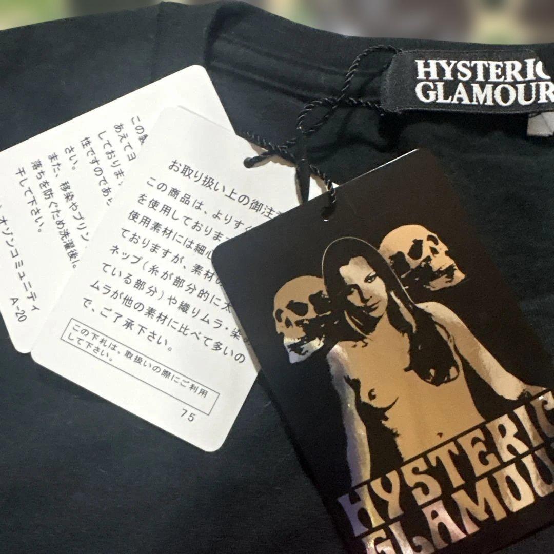 希少HYSTERIC GLAMOUR ピンクグラフィックTシャツ L 紙タグ付き