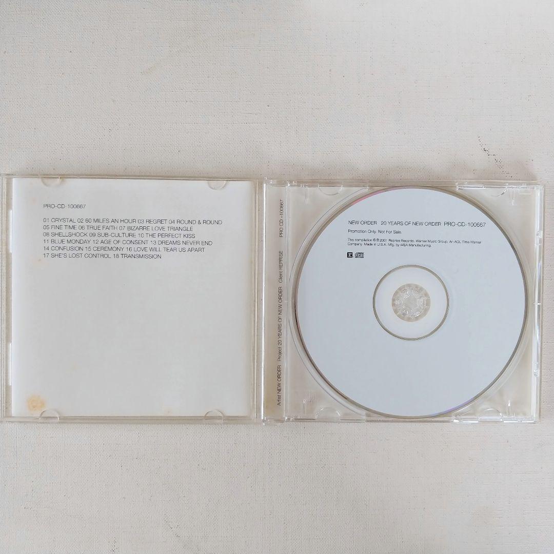 非売品 激レア New Order 20 Years of New Order