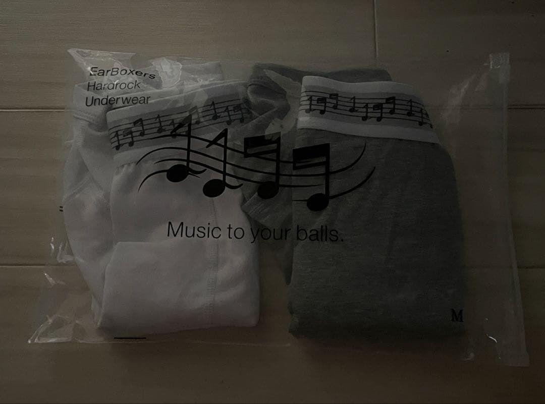 bazo1199 Ear Boxers ボクサーパンツ 白 グレー