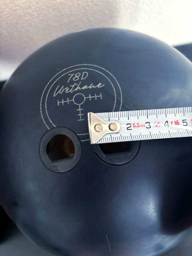 ブラックパールウレタン78D ボウリングボール 15ポンド