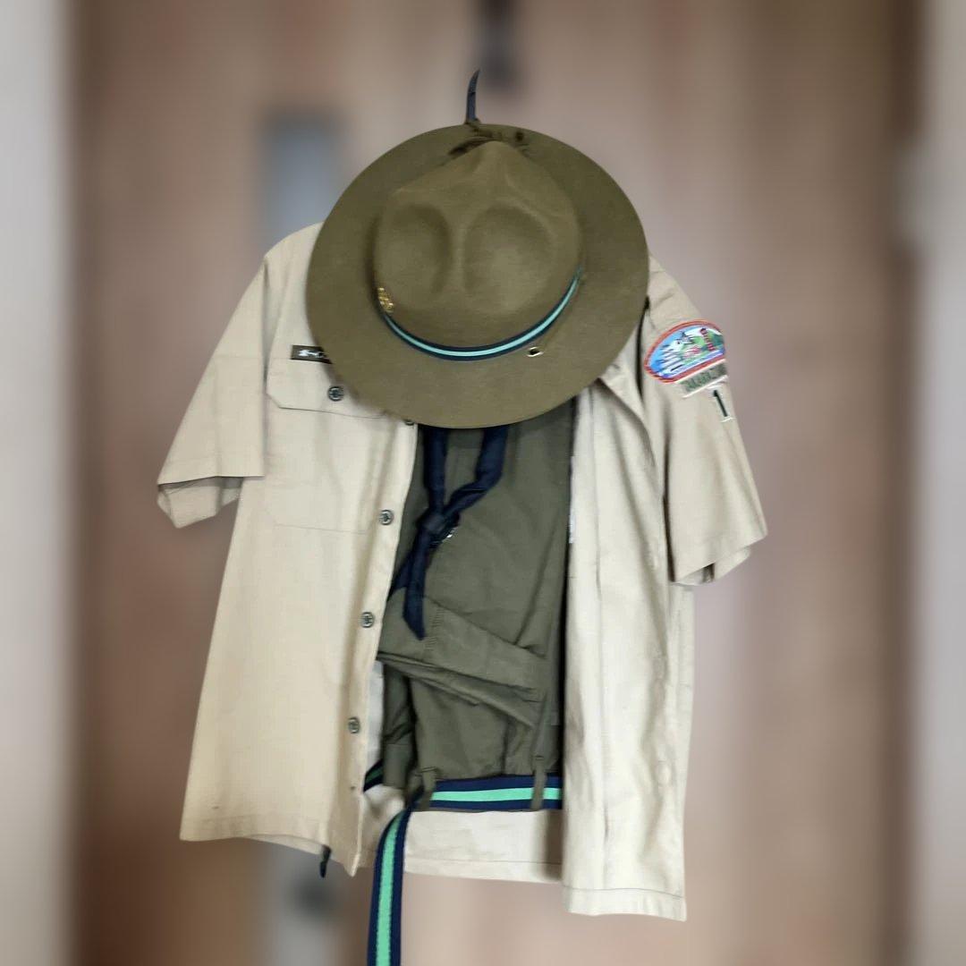 ボーイスカウト　制服　帽子　セット