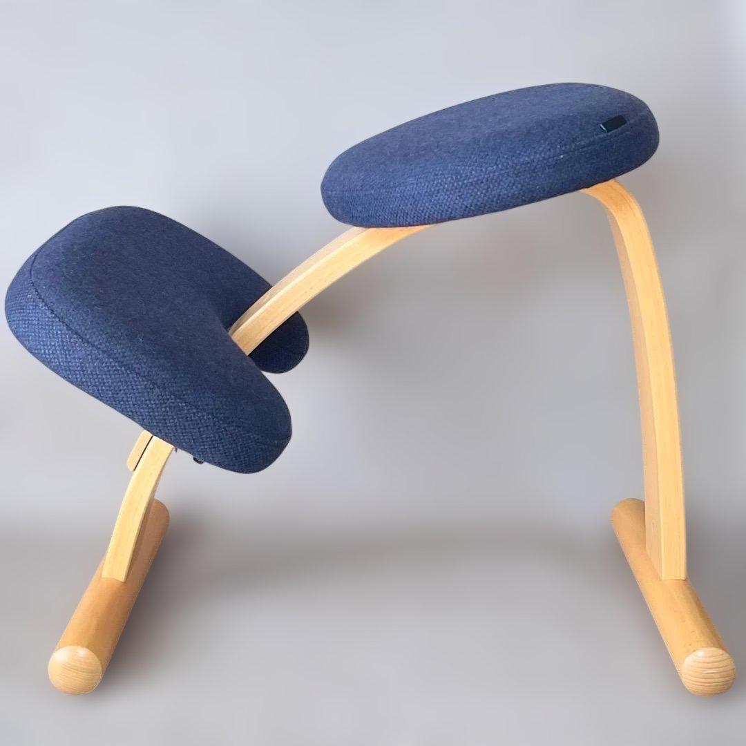 美品✨Balans EASY バランスチェア イージー ネイビー リボ社 送料込