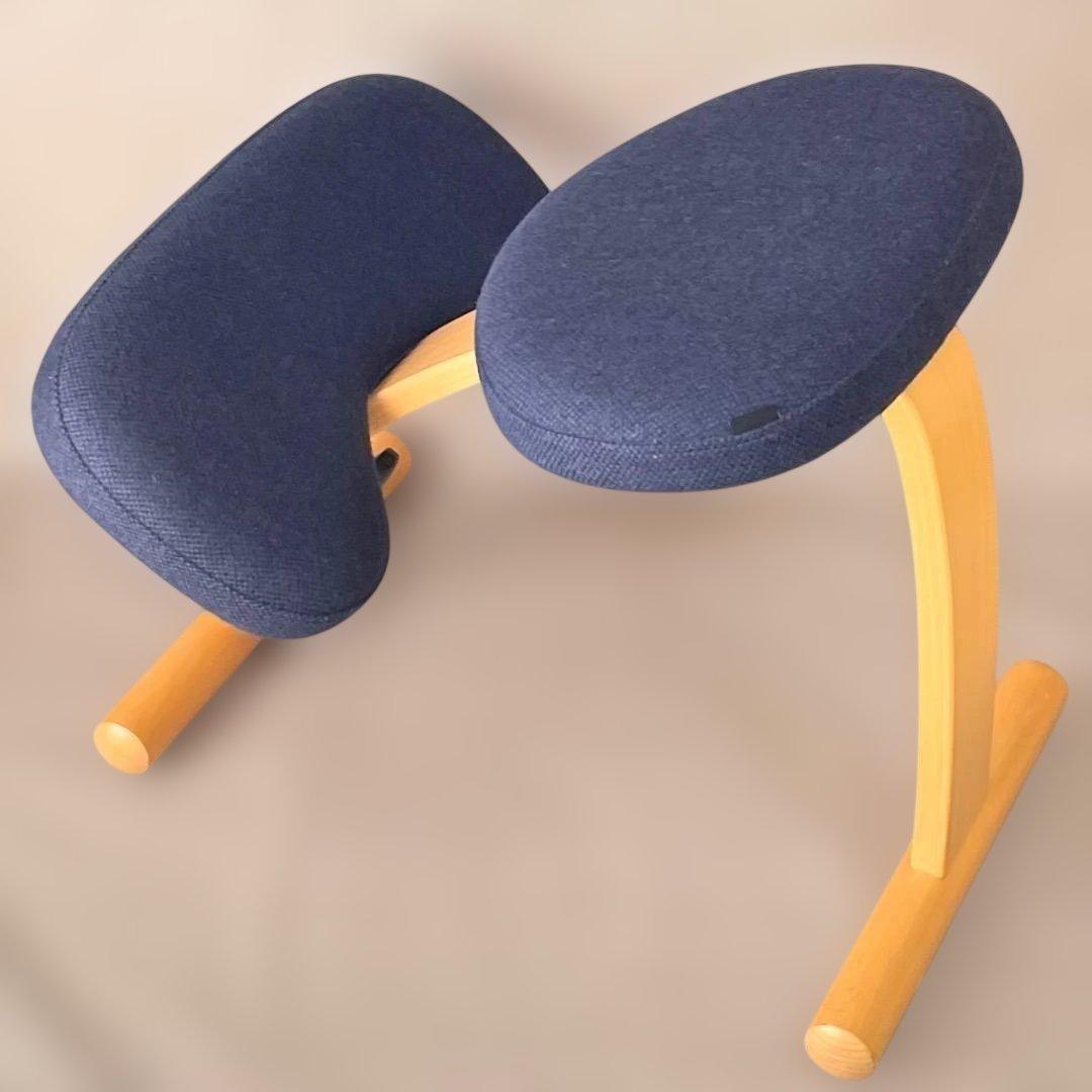 美品✨Balans EASY バランスチェア イージー ネイビー リボ社 送料込