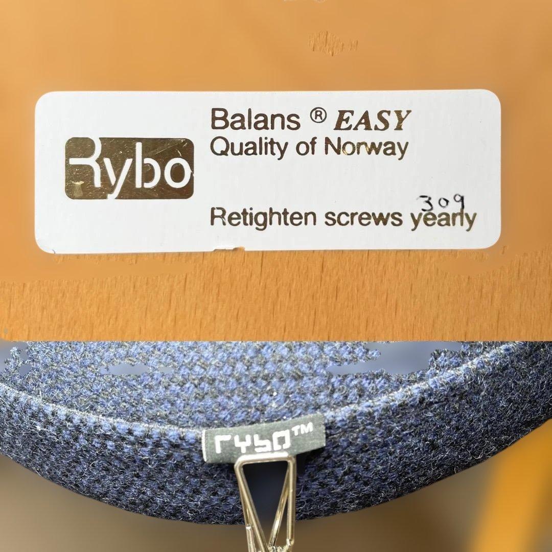 美品✨Balans EASY バランスチェア イージー ネイビー リボ社 送料込