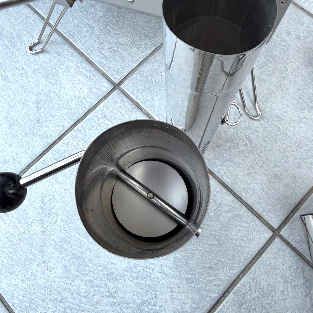 未使用　KINGCAMP キングキャンプ ステンレス製薪ストーブ　収納バッグ付き