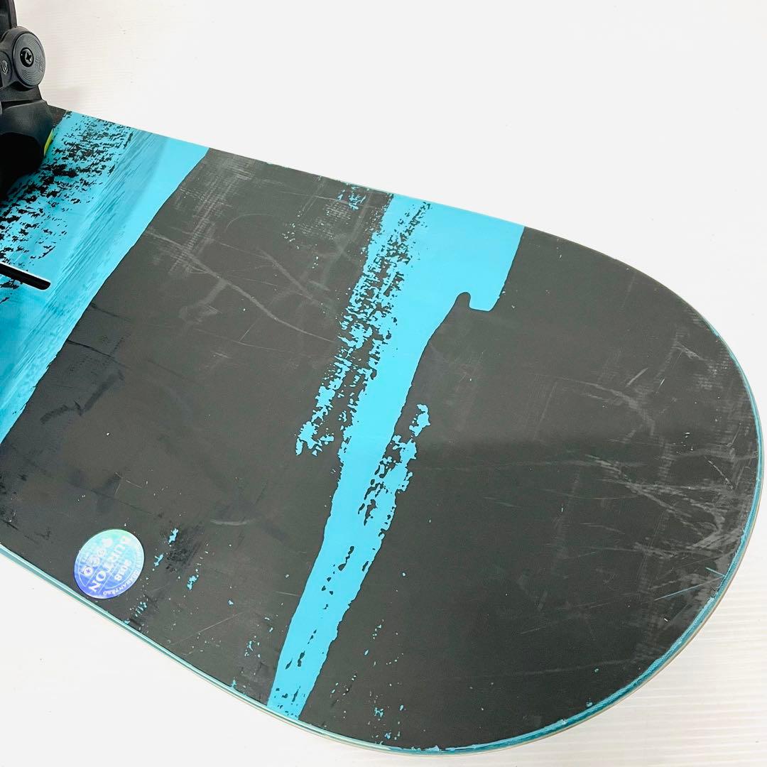 美品　バートン　スノーボード　セット　フロウ　サロモン　スノボ　BOAブーツ