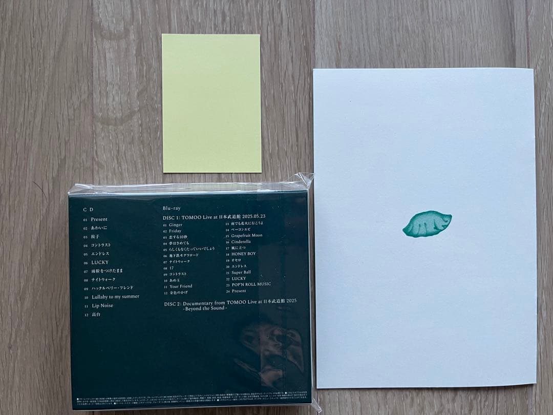 DEAR MYSTERIES TOMOO CD 2BD 限定盤 blu-ray