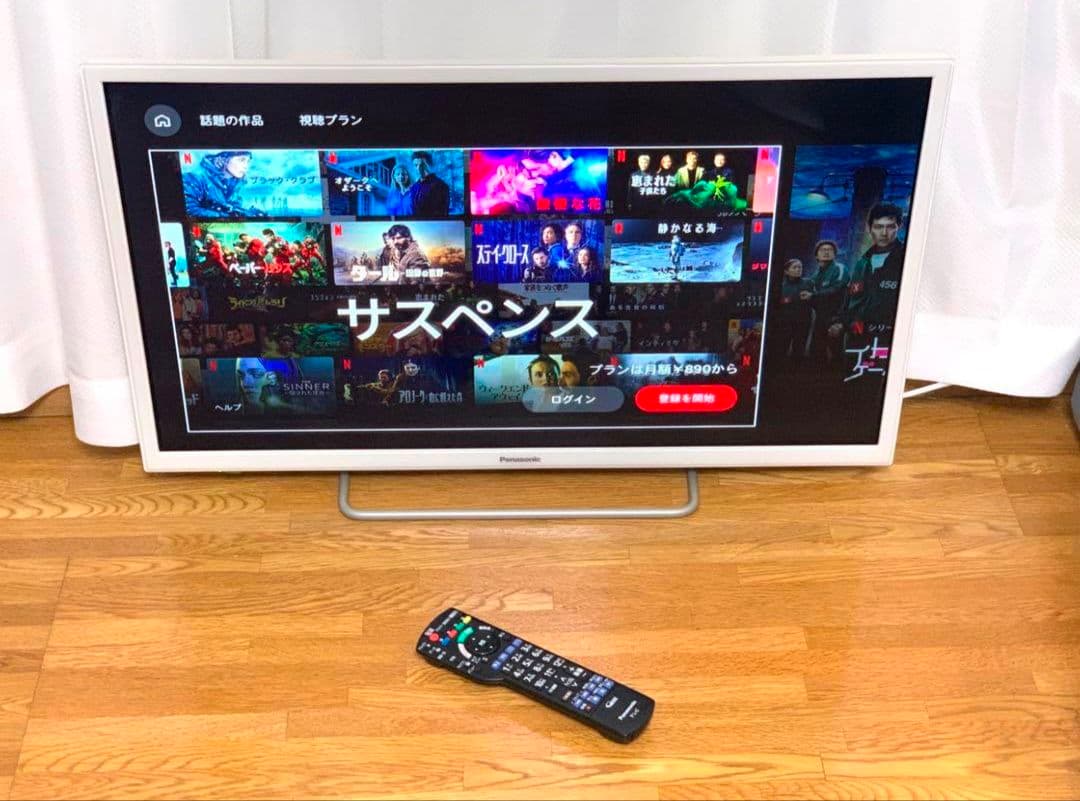 Panasonic 32型 スマートテレビ WiFiネット動画️⭕️地上波