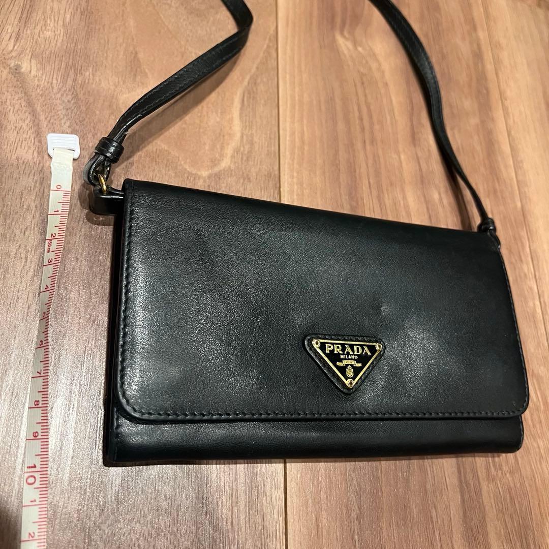ふ*♡様 PRADA プラダ 長財布　ショルダーウォレット