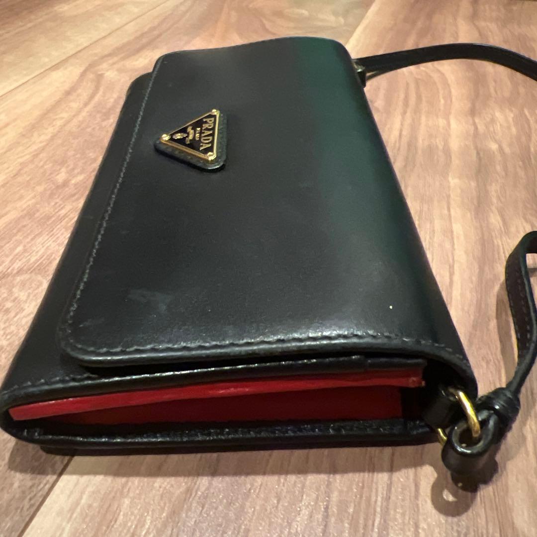 ふ*♡様 PRADA プラダ 長財布　ショルダーウォレット