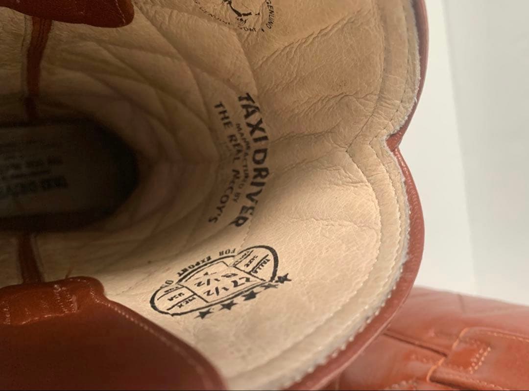 美品　リアルマッコイズ　ウエスタンブーツ TAXI D 27.5 EE