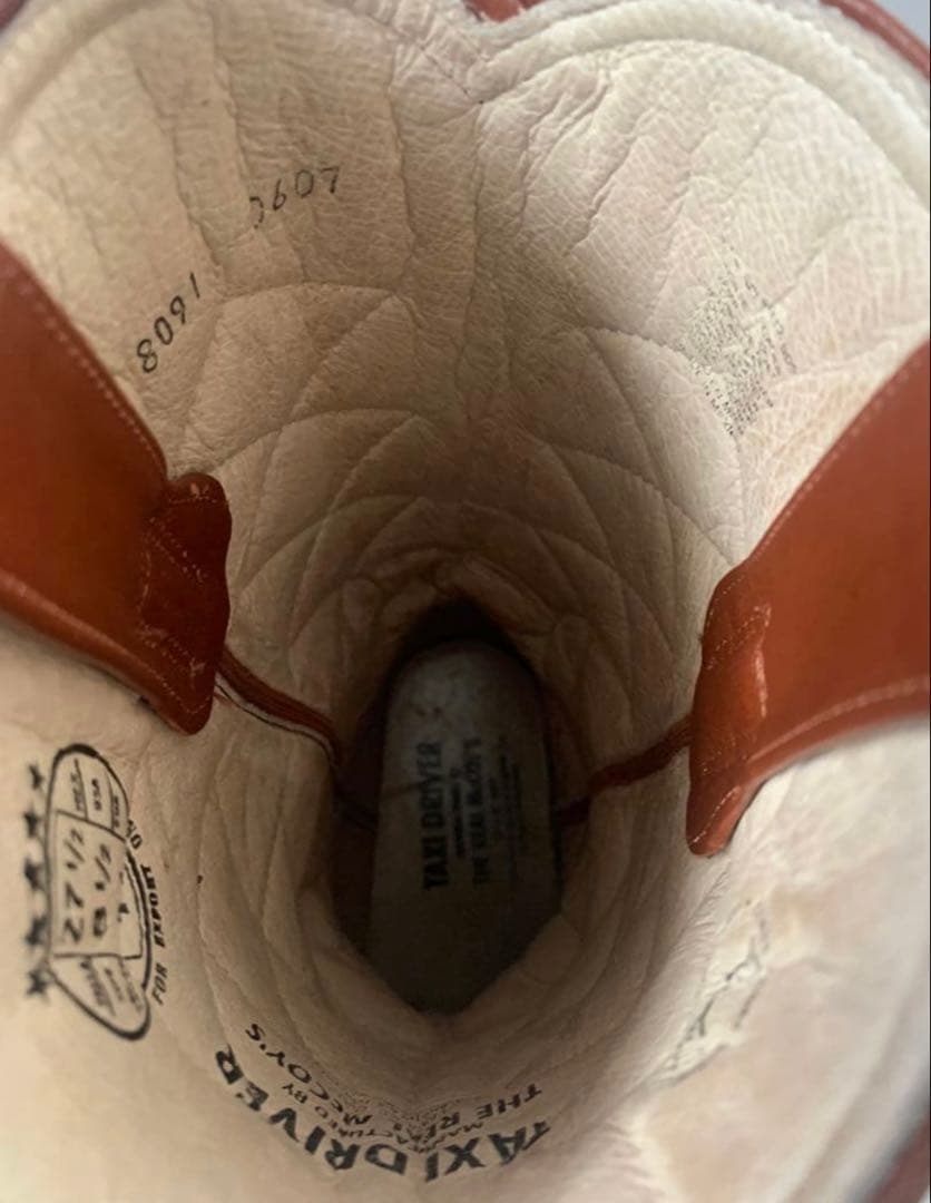 美品　リアルマッコイズ　ウエスタンブーツ TAXI D 27.5 EE