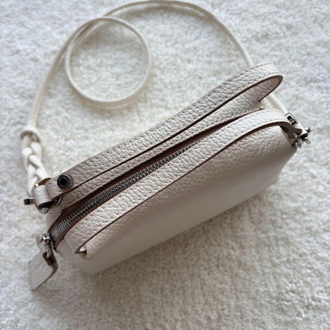 【美品】GIANNICHIARINI ショルダーバッグ アリファ S マーブル