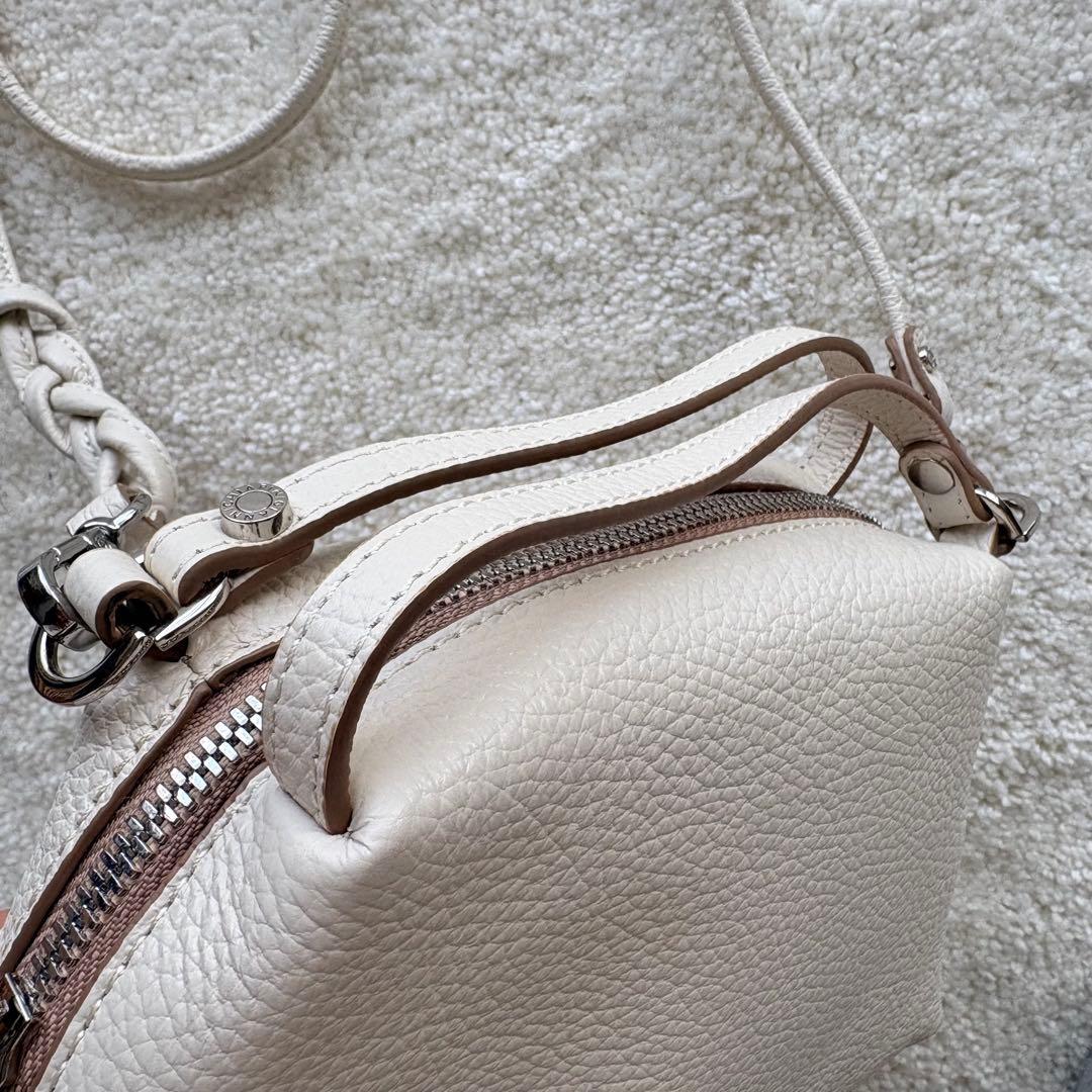 【美品】GIANNICHIARINI ショルダーバッグ アリファ S マーブル