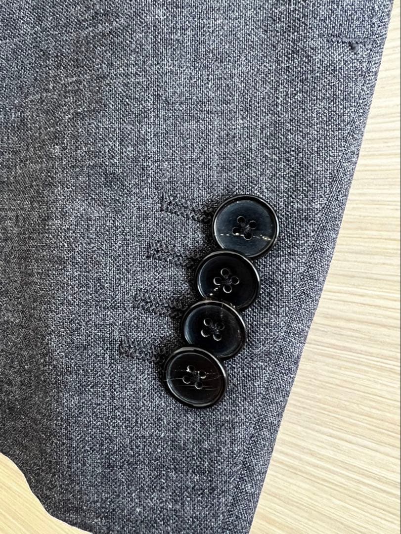 LARDINI グレー スーツジャケット