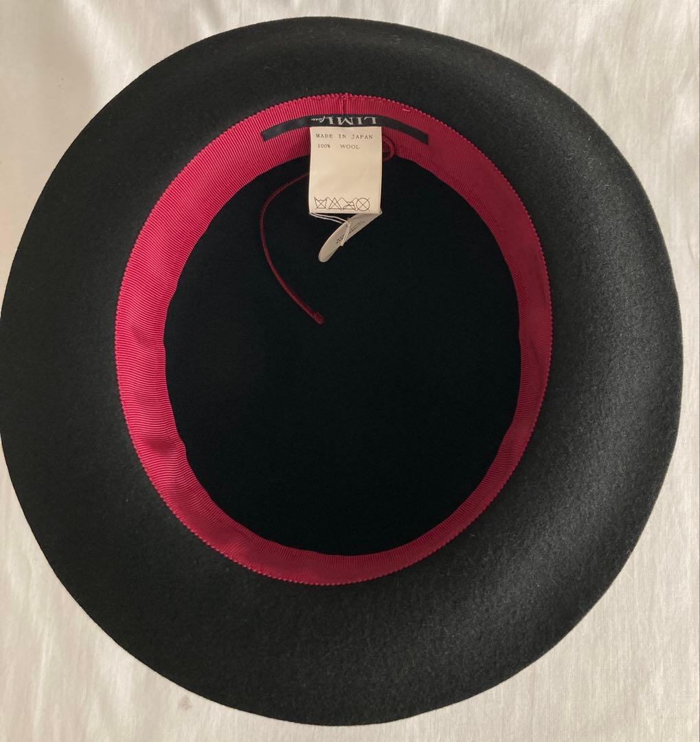【希少】未使用タグ付きLIMIfeuウール MOUNTAIN HAT箱付き