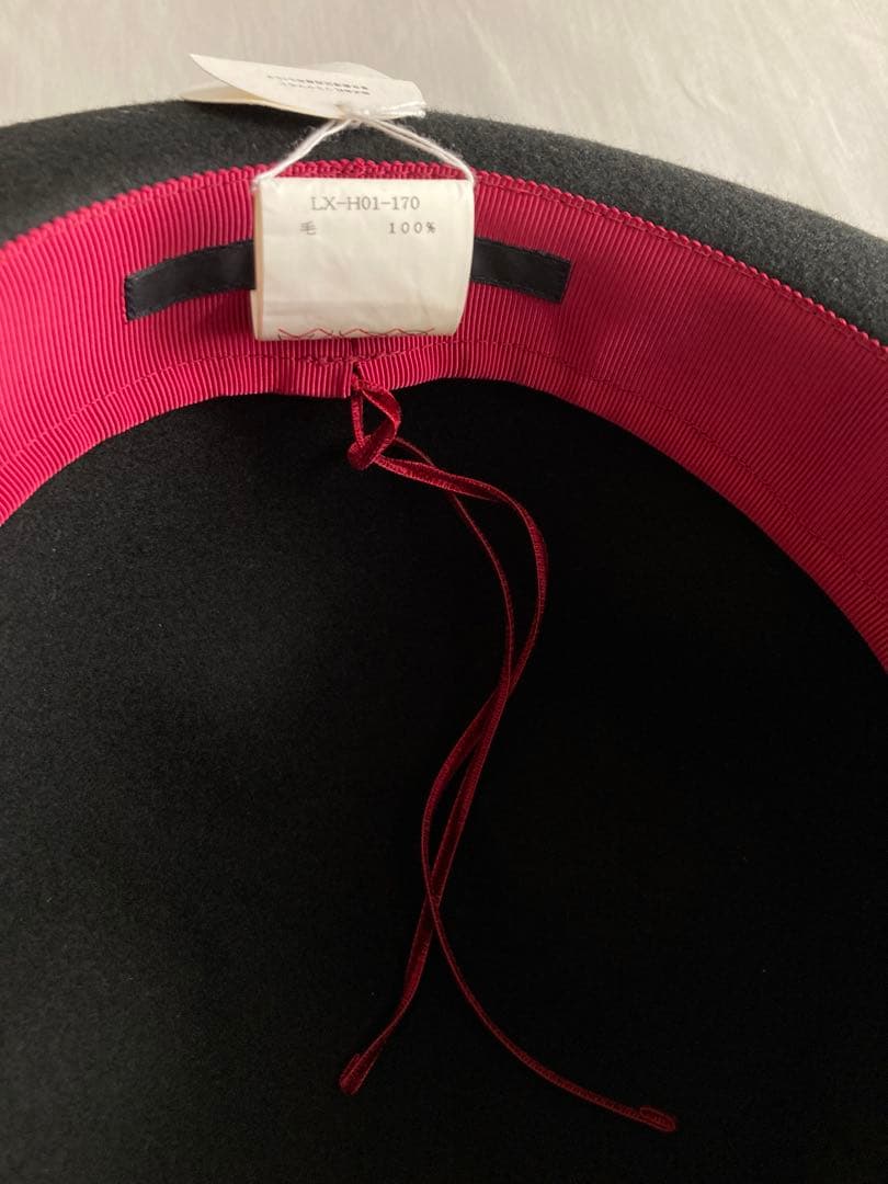 【希少】未使用タグ付きLIMIfeuウール MOUNTAIN HAT箱付き