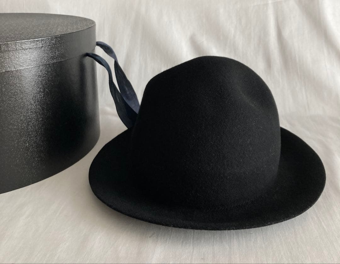 【希少】未使用タグ付きLIMIfeuウール MOUNTAIN HAT箱付き