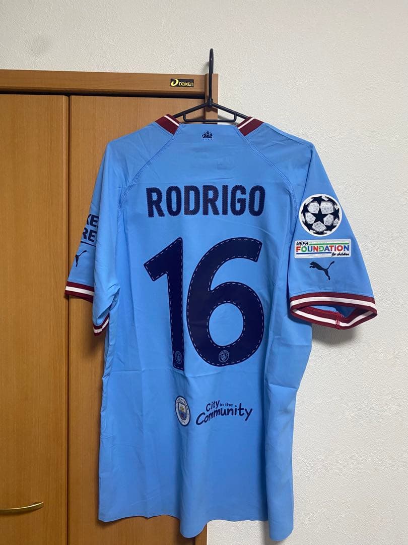 新品マンチェスター・シティ RODRIGO 16 シャツ