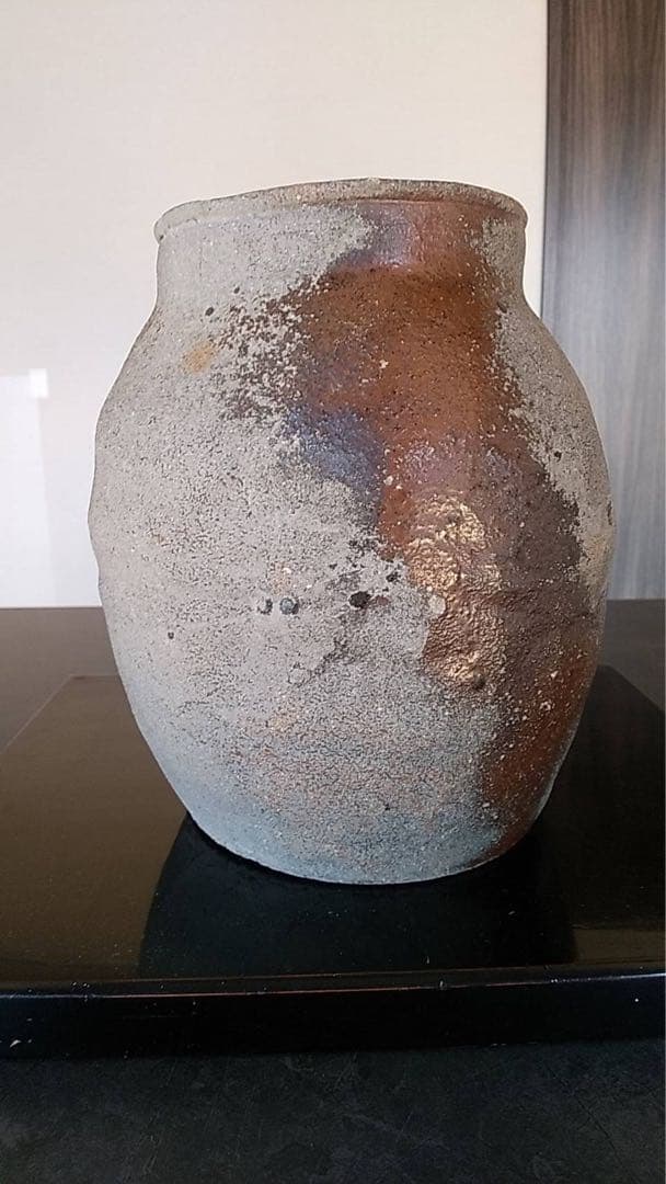 常滑焼　常滑焼壺　茶道具　古美術　古道具　花器　煎茶器