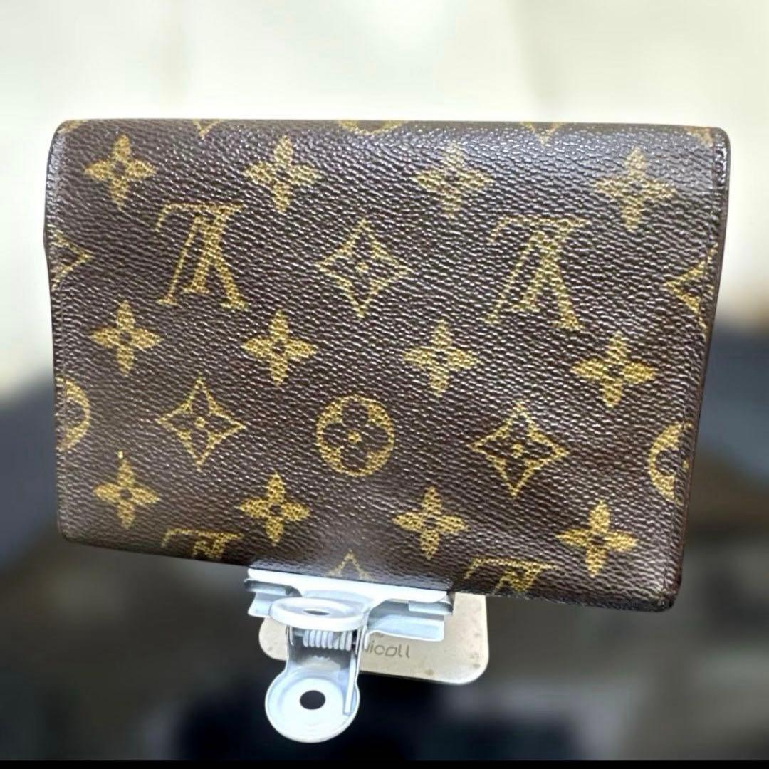 ⑤☆優良品/Ⓜ️サイズ♪ポルトトレゾールエテュイパピエ ☆三つ折り 財布