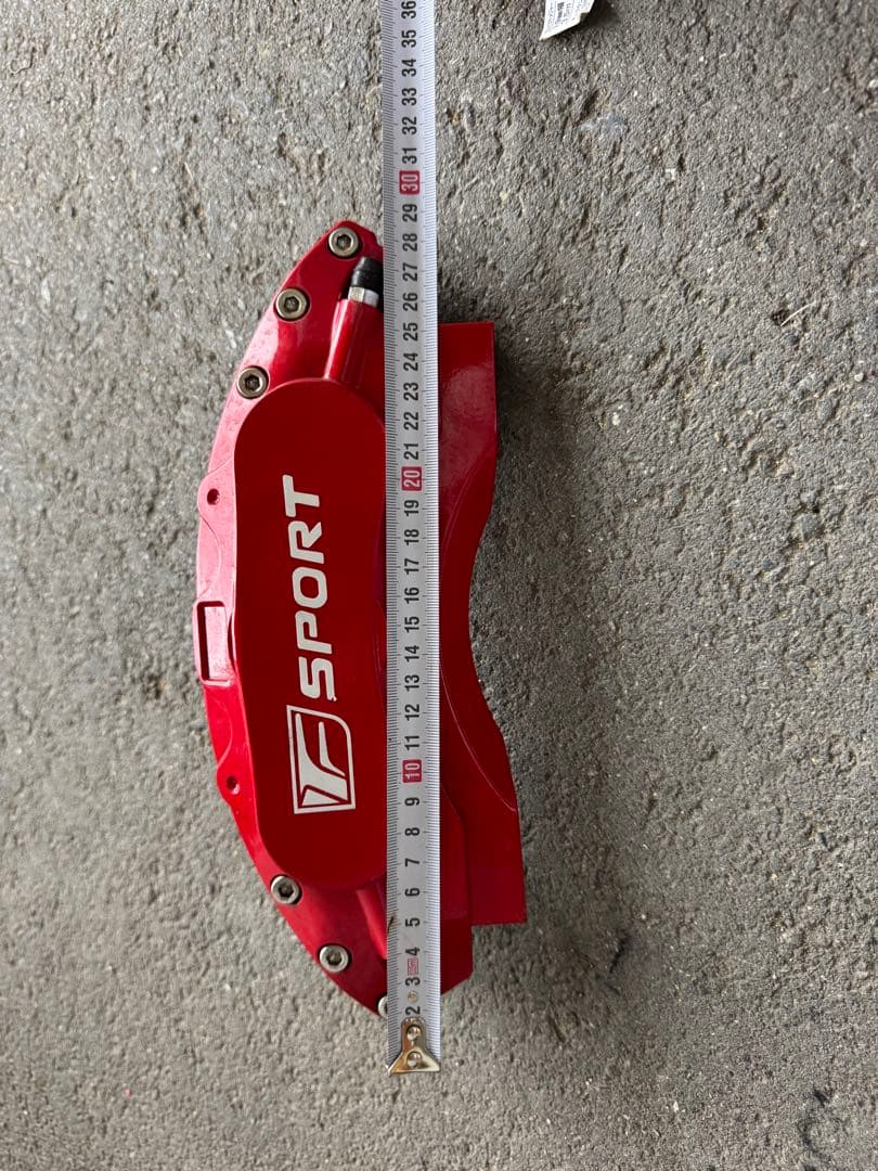 最終値下げレクサス NX300 10系キャリパーカバー 金属製