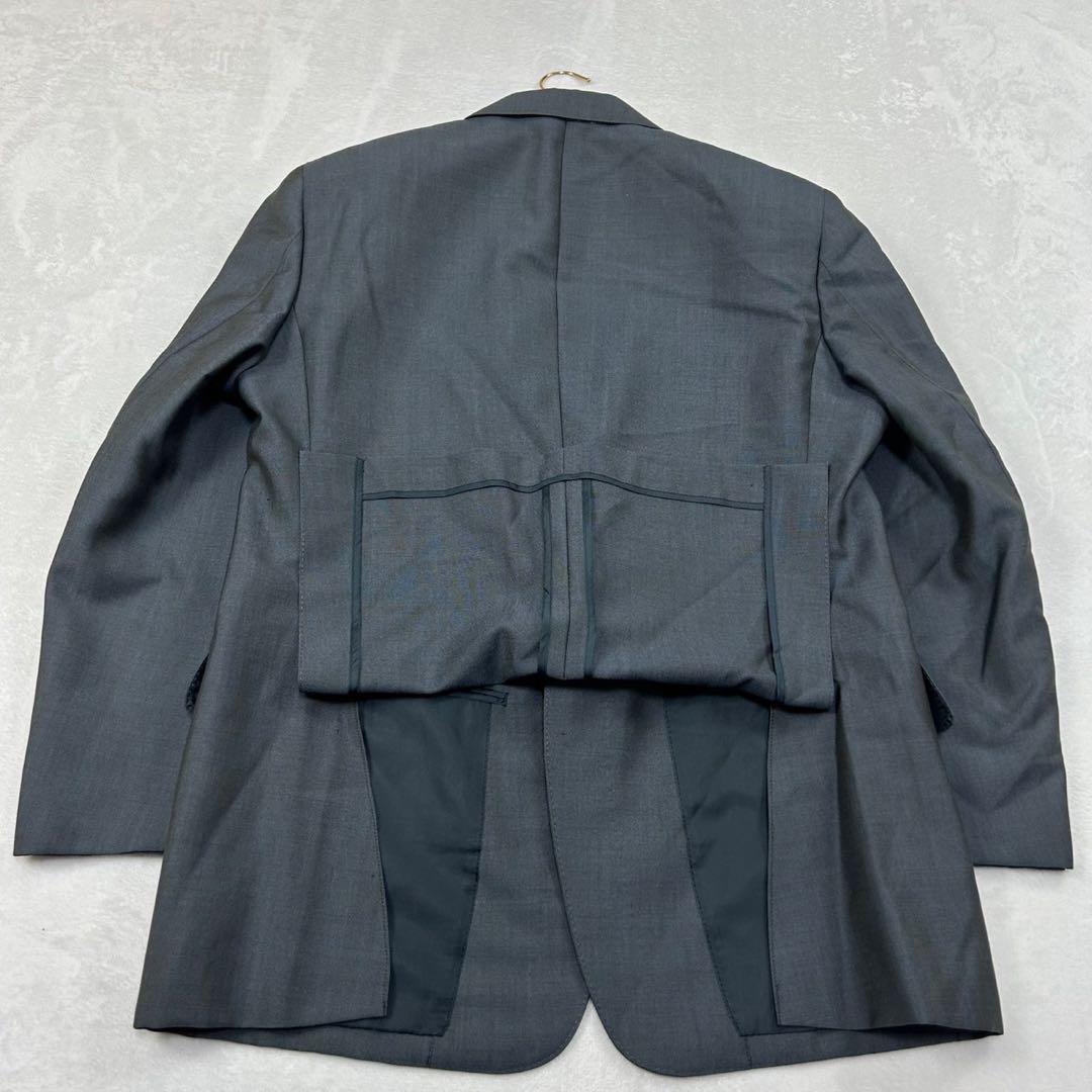 ヤ*コ様 I108 XL バーバリー モヘヤ混 シングル スーツ上下 メンズ