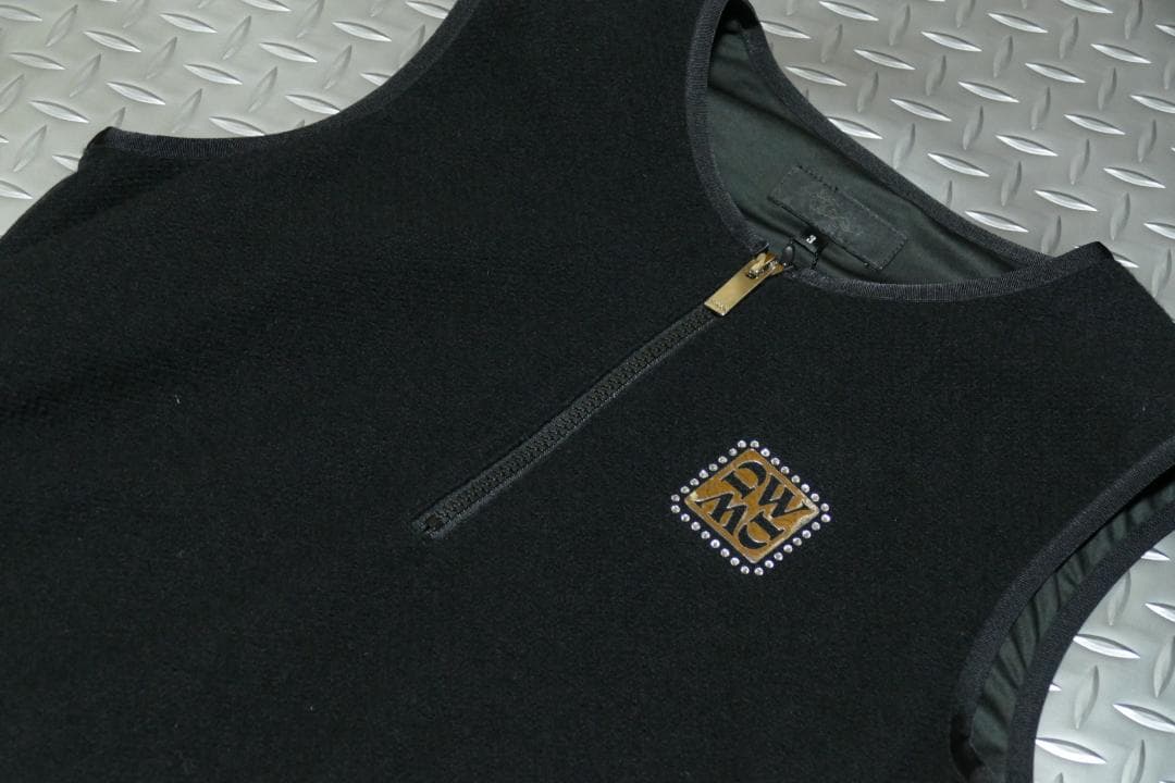 ★秋冬★新品★ダンスウィズドラゴン★ウール混ハーフジップワンピース★BK