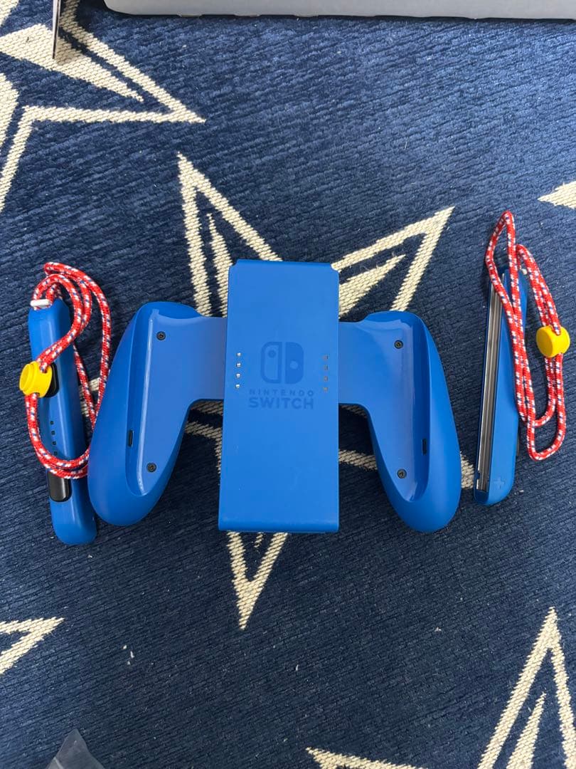 【美品】Nintendo Switchマリオレッド×ブルーセット