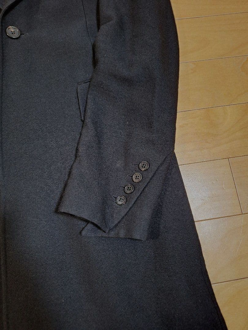 ANN DEMEULEMEESTER チェスターコート ウール 混紡 xxs