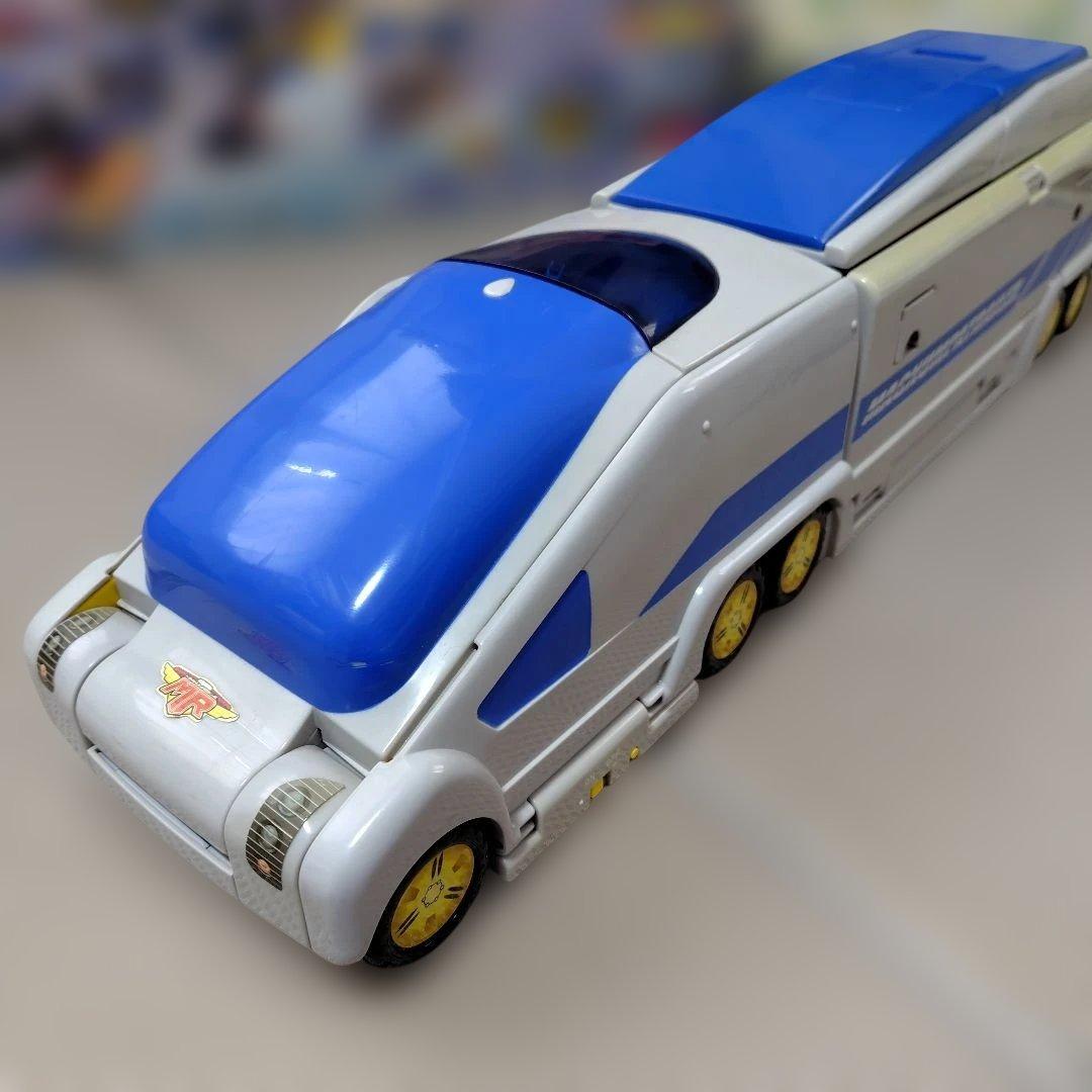 貴重　新品電池交換済み　トミカ マグナムパトレーラー ハイパーブルーポリス