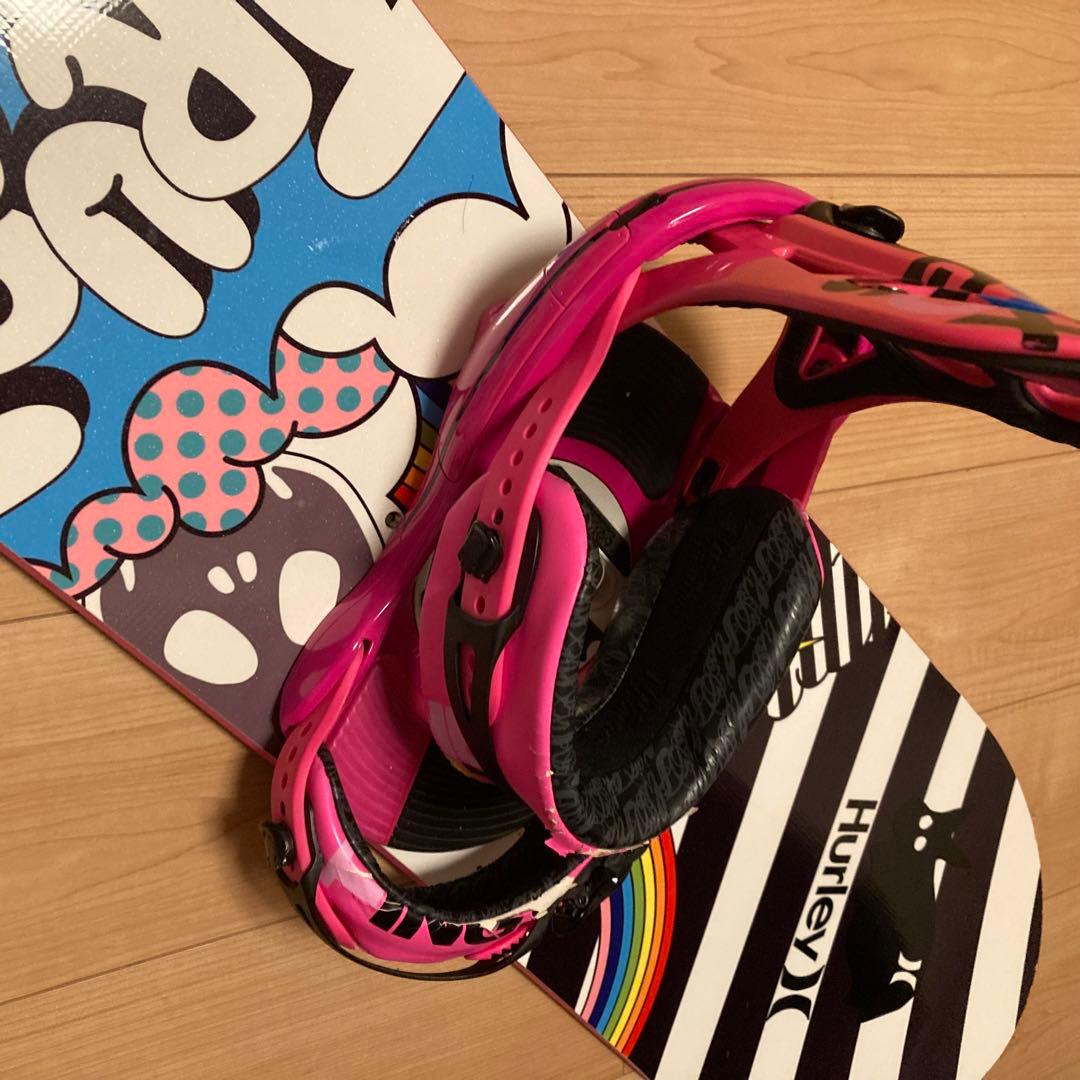 デスレーベル トラストガール LTD 148cm スノーボードセット FLUX