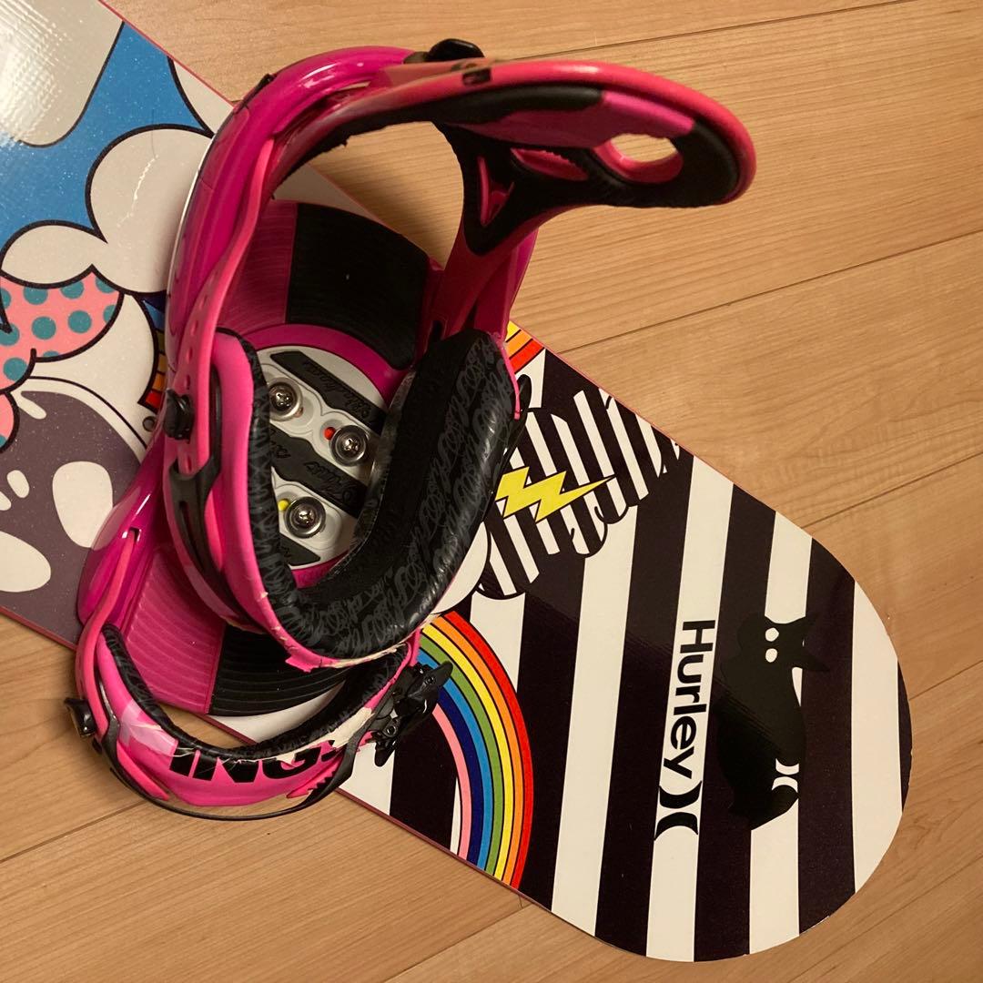 デスレーベル トラストガール LTD 148cm スノーボードセット FLUX