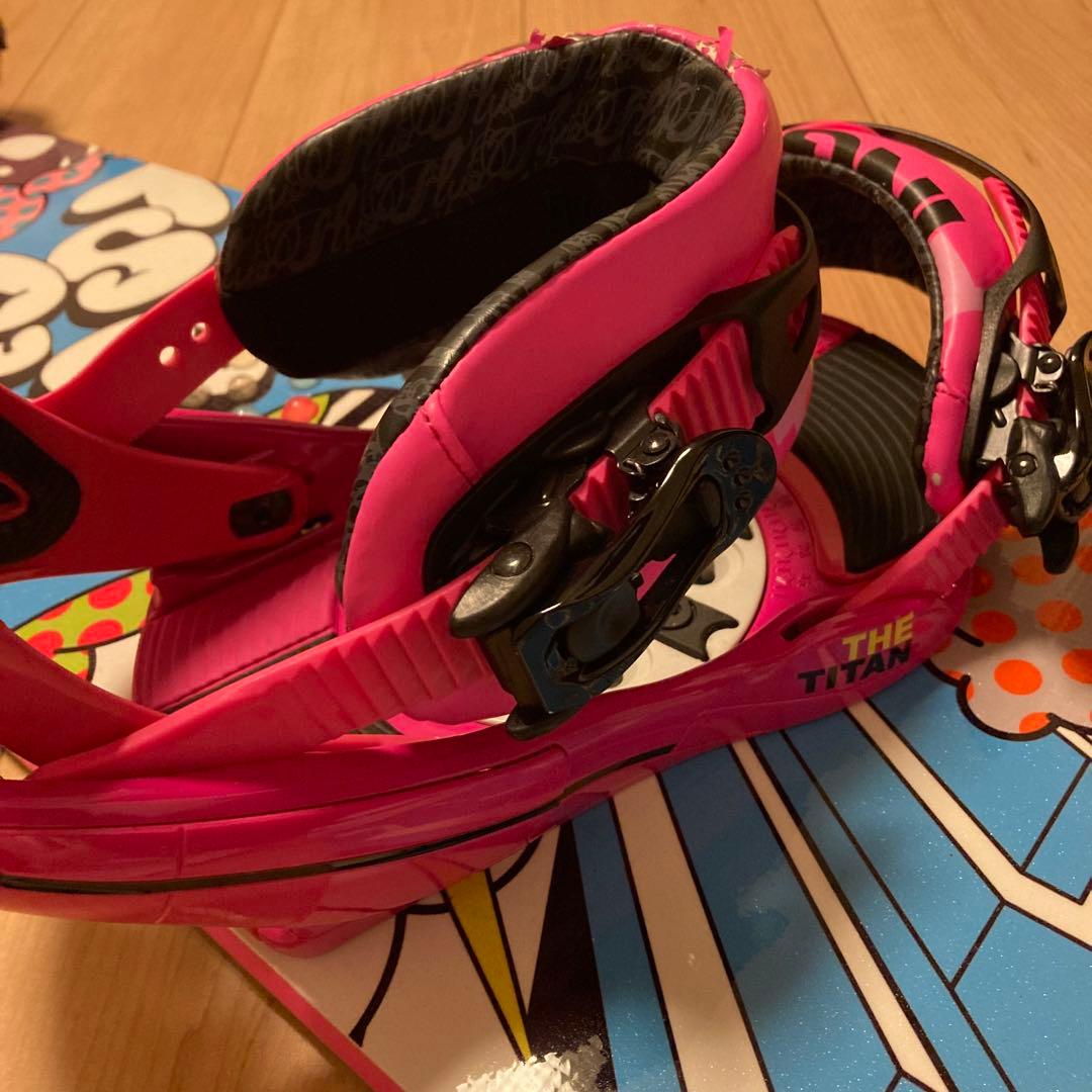 デスレーベル トラストガール LTD 148cm スノーボードセット FLUX