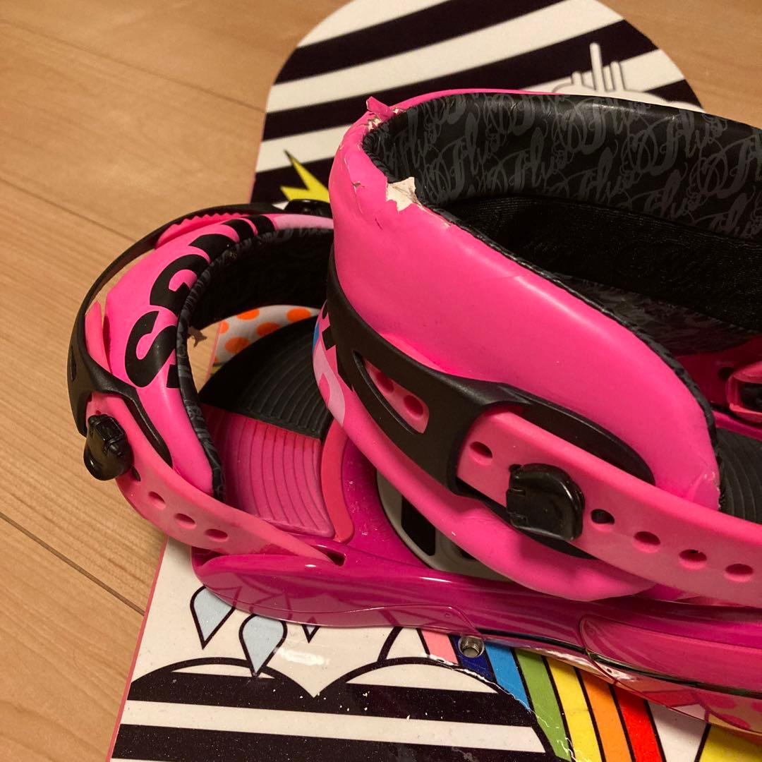 デスレーベル トラストガール LTD 148cm スノーボードセット FLUX